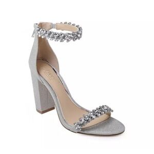 Jewel Badgley Mischka
Women's Mayra Block Heel Evening Sandals